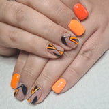 Freehand Nail Art Design