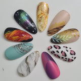 Freehand Nail Art Design