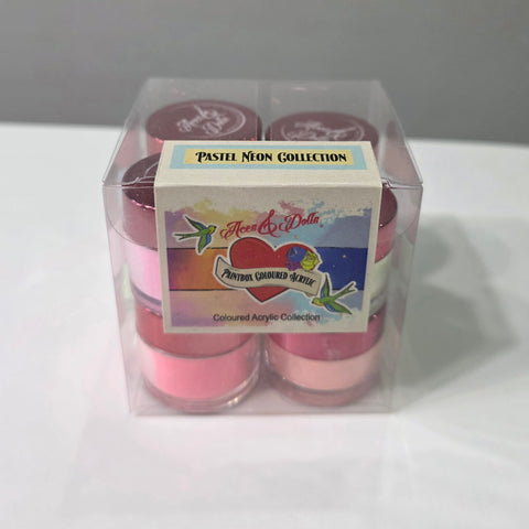 Pastel Neon - Paintbox Coloured Acrylic Collection