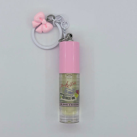 Slurp Cuticle Oil Keyring- Lime, Basil & Mandarin