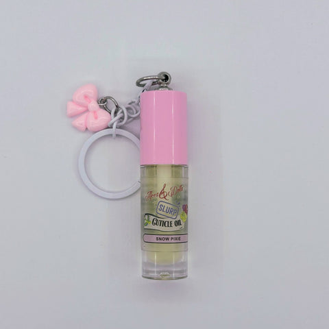 Slurp Cuticle Oil Keyring- Snow Pixie