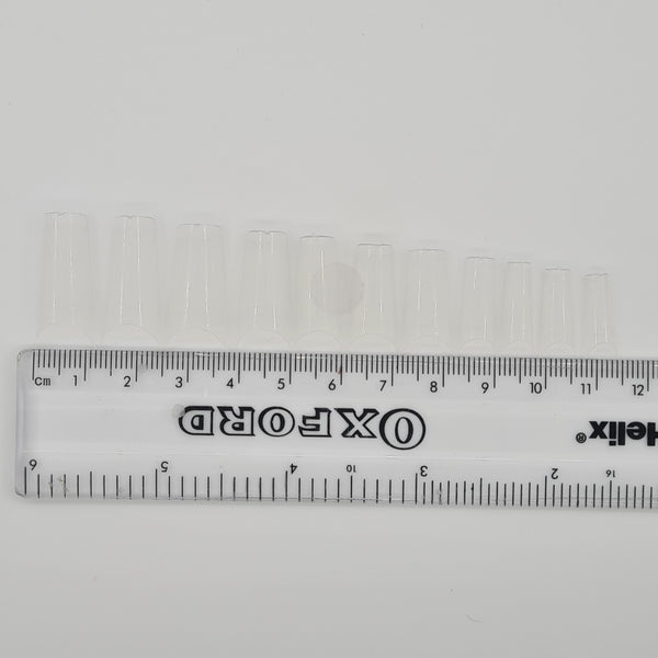 Clear Tapered Square Tips Aces & Dolls