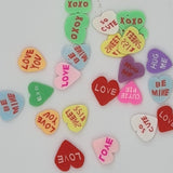 Love Heart Sweetie Fimo Slices